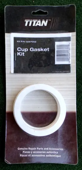 0297052 Titan Six Pieces Caprspray Quart Cup Gasket Part No