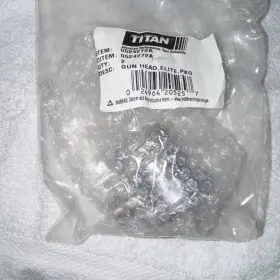 0524272a Titan Elite Spray Gun Head Silver Model Mpn