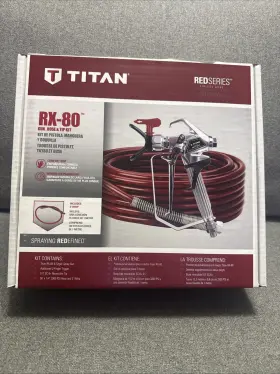 0538011 Titan Brand New Rx-80 Gun Hose And Tip Kit