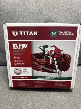 0538033 Titan Brand New Rx-pro Gun Hose And Hea Tip Kit