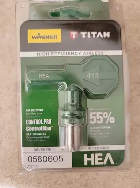 0580605 Titan Wagner 122315 413 High Efficiency Reversible Airless Spray Lot