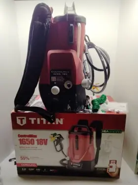 Titan 2440917 Controlmax 1650 18v Cordless High Efficiency Airless Paint Spray