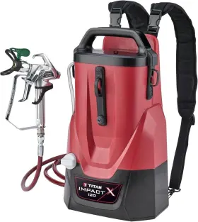 2441253a Titan Impact X 120 18v Backpack Paint Sprayer Plus 3 Free Tips