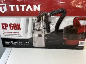 2496430726 Titan New Ep 60x Fine Finishing Hvlp Paint Sprayer