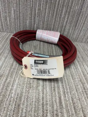 291007 Titan Airless Paint Spray Hose 3/16 Inch X 25ft 3300psi Oem Item #291007 - New