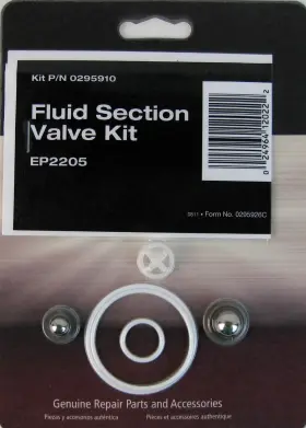 Ep-2205i Titan 295910 Valve Kit Ep-2105i/ep-2205i