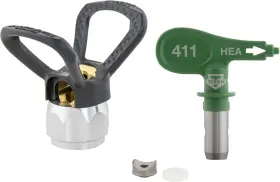 330-411g Titan 411 Hea Tip And Guard Combo Kit High Efficiency Airless Low Pressure