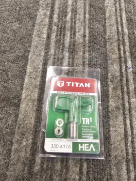 330-417a Titan Tr1 High Efficiency Airless Reversible Spray Tip Dtr Series