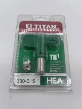330-615 Titan New High Efficiency Airless Reversible Spray Tip Tr1