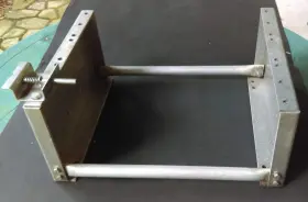 4312 Titan 12 Inch Aluminum Hose Reel Mounting Base Only
