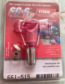 Titan 612564156682 Sc-6 Airless Spray Tip 661- 515