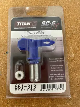 661-313 Titan New Sc-6 Reversible Spray Tip And Seal