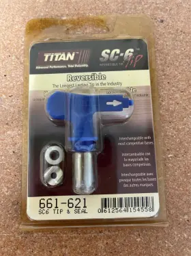 661-621 Titan New Sc-6 Reversible Spray Tip And Seal