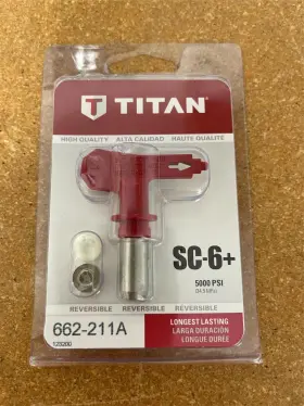662-211a Titan New Sc-6 Reversible Spray Tip And Seal