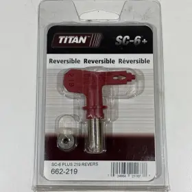 662-219 Titan New Sc-6 Reversible Spray Tip Free Shipping