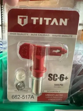 662-517a Titan 662-517 Sc-6 Reversible Spray Tip 517 Made In Usa