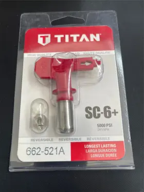 662-521a Titan New Sc-6 Reversible Tip 5000 Psi