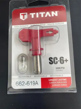 662-619a Titan New Sc-6 Reversible Tip 5000 Psi