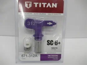 671-312a Titan Sc-6 Reversible Airless Spray Tip