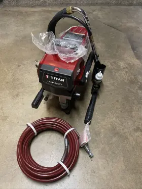805-000e Titan Impact 440 Skid Airless Paint Sprayer No Gun Read