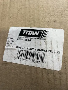 805-264a Titan Motor Assembly Complete