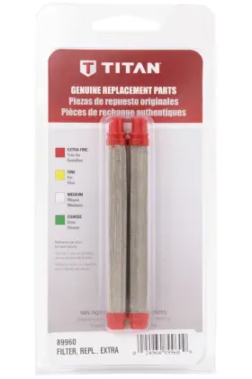 89960 Titan Red 150 Mesh Extra Fine Gun Filter