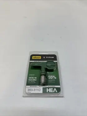 353-311d Titan Tool 353-311 Wagner Controlmax 311 High Efficiency Airless Spray Tip