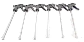 Crsh32002a Tolco 28mm Gray Chemical Resistant Spray Head 9-1/4 Inch Dip Tube High