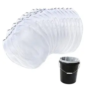 Tongrenhe 781829510122 Paint Strainer Bags 12 Pieces 5 Gallon White Fine Mesh Pack Of