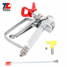 Tl139108 Tool Library 3600psi Airless Paint Spray Gun &30cm Universal Extension Pole Rod