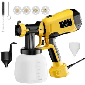 Ep013 Toolify Paint Sprayer Hvlp Spray Gun For House Painting Electric Spraye
