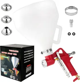 Tosucs 313111816812 Texture Drywall Sprayer Air Hopper Spray Guns Paint With 1.5 Gallon Inclu