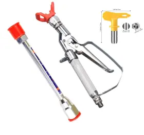 Hd-011 Tpaitlss Airless Paint Spray Gun Inline Celling 3600psi With 517 Tip And 10