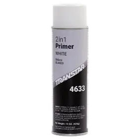 Tre-4633 Transtar 4633 2 In 1 Primer White 20 Oz. Aerosol 7 Count