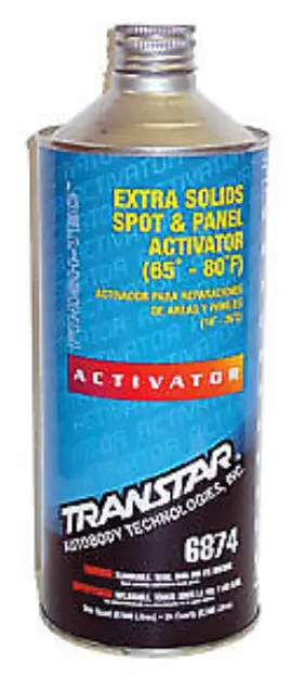 6874 Transtar Extra Solids Spot And Panel Activator 1-quart