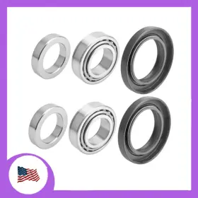 Whp-202 Treloxia Rear Axle Bearing With Inner Spacer Oil Seal Kit Set For 2005-2014 Frontier