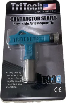 200-411 Tritech New 411 T93r Reversible Airless Spray Tip Max Pressure 5000 Psi
