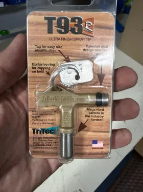 201-412 Tritech New T93r Reversible Airless Spray Tip Ultra Finish Series