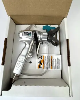 501-155 Tritech 874526009232 T380 2 Finger Airless Pro Spray Gun T93 517 Tip Manual Usa -new