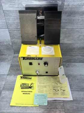 1235gt Turbinaire Three Stage Hvlp Spray Turbine System Variable Speed With Filters