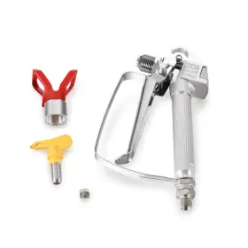 3600 Twilight Garage 722367519215 High Pressure Psi Airless Paint Spray Gun With 517 Tip And G