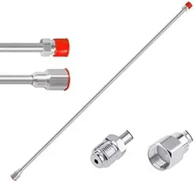 Ulveol 445025934924 100 Cm / 39.37 Inch Airless Paint Sprayer Spray Gun Tip Extension Pole - P