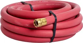 H75-025r Underhill Ultramax Commercial Garden Water Hose 25 Ft Heavy-duty Red