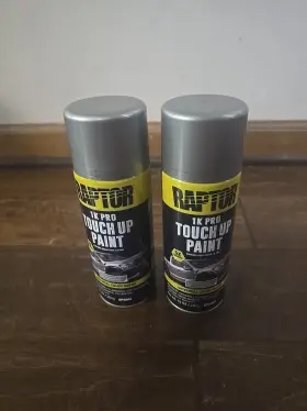 Up4904 Upol 010796113230 2x Raptor 1k Pro Universal Truck Touch Up Paint Spray 10oz Silver