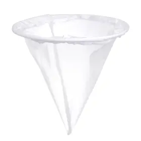 Uxcell 746453658824 60 Mesh Paint Filter Bag 7 Inch Dia Cone Shape Nylon Strainer For Filtering