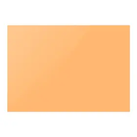 Uxcell 747709010540 4pcs Gel Light Filter Transparent Color Correction Plastic Pvc Sheets Orange