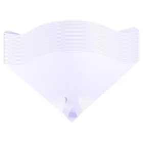 Uxcell 747709032429 60pcs Paper Paint Strainer 75 Micron 170mmx130mm Cone Screen Nylon Mesh