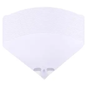 Uxcell 747709091907 30pcs Paper Paint Strainer 150 Micron 190mmx100mm Cone Screen Nylon Mesh