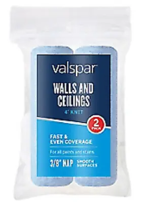 880430438 Valspar - Knit Mini Roller Cover Fast And Even Coverage For All Paints Stains