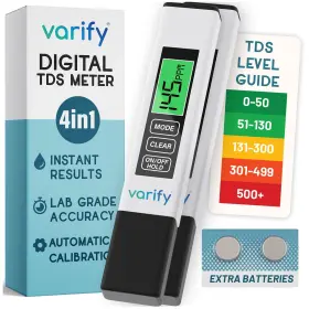 Varify 199284983472 4-in-1 Tds Meter Digital Water Tester For Drinking Accurate